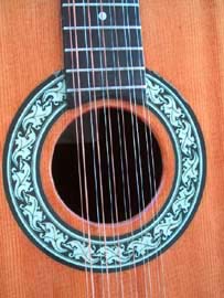 1967 Ovation Balladeer 12 Soundhole  Credit: Dave Witco   http://www.ovationgallery.com