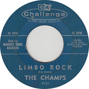 The Champs - Tequila Twist / Limbo Rock (Challenge 9131)