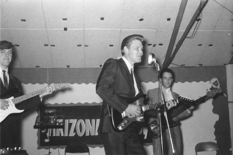 Glen Campbell in the early 60's with a Teisco T-60