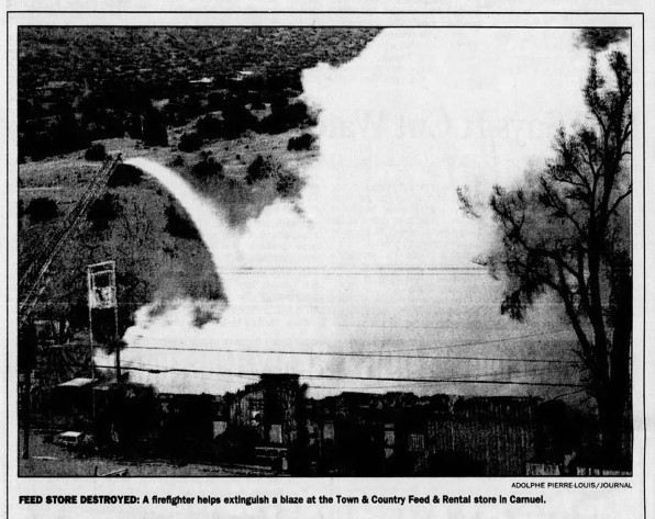 Building Once Paradise Club Burns Down in 1996