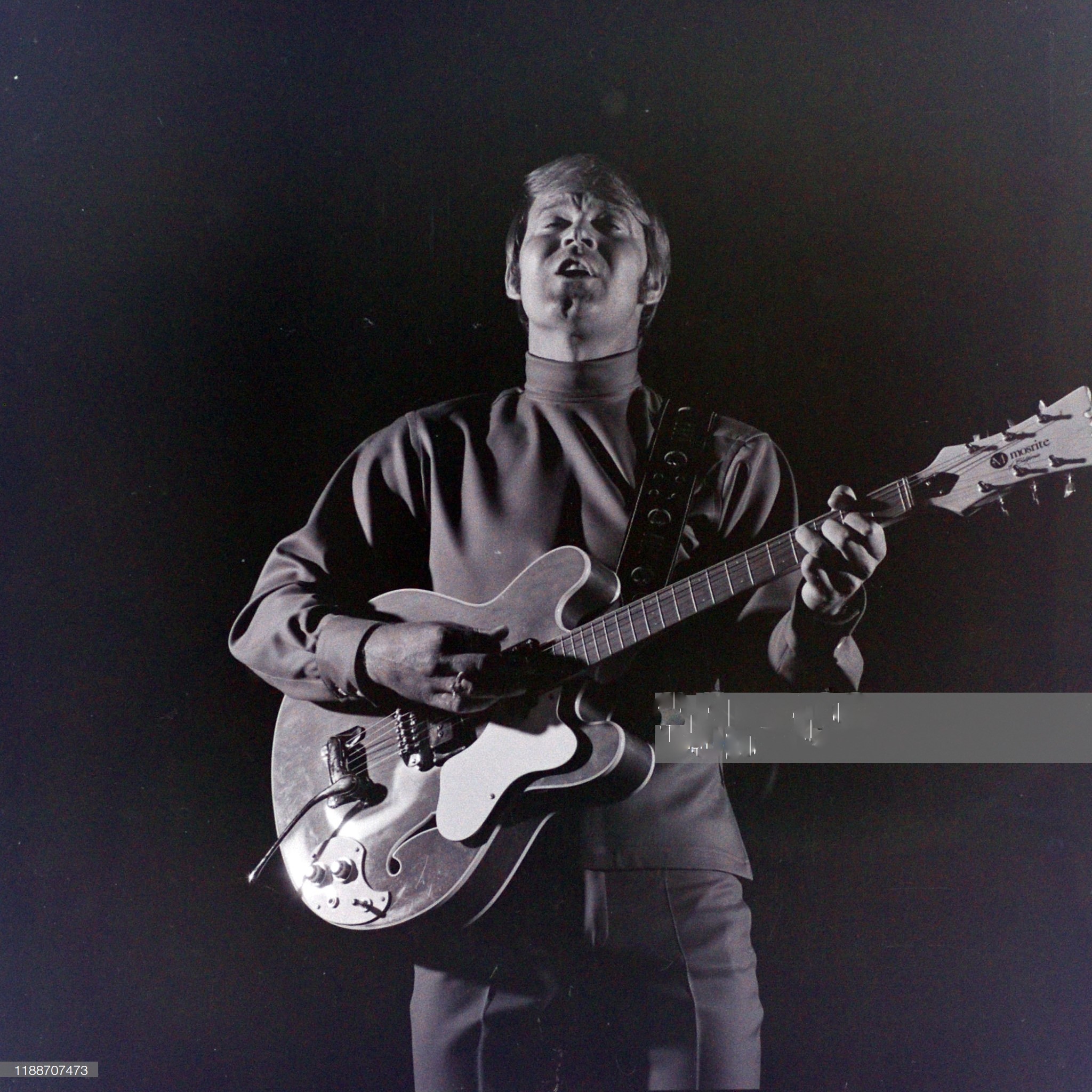 Glen Campbell during rehearsal at Hemisfair 1968