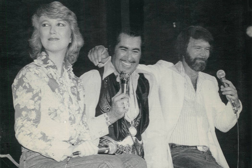 Glen Campbell, Wayne Newton, Tanya Tucker, The Alladin, Las Vegas, October 1980