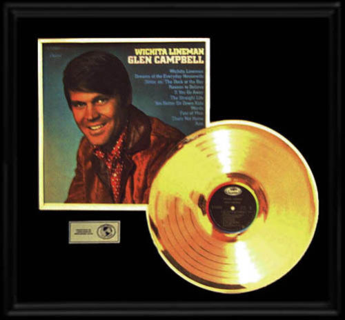 Ar's Glen Campbell Wichita Lineman Gold Record LP with Album Cover.jpg