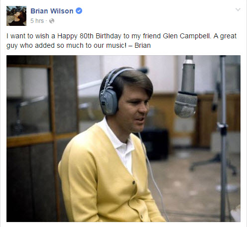 Brian Wilson's Birthday Wishes to Glen Campbell_April 22 2016-gcf.jpg